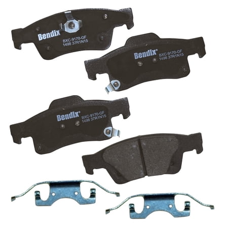 Disc Brake Pad Set Fits select: 2020 JEEP GRAND CHEROKEE, 2014-2018 JEEP GRAND CHEROKEE LIMITED