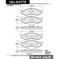 thumbnail image 1 of Disc Brake Pad Set, 1 of 4
