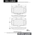thumbnail image 1 of Disc Brake Pad Set, 1 of 2