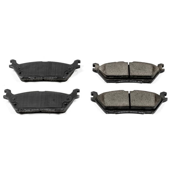Power Stop Rear Z16 Evolution Ceramic Brake Pads 16-1790 2015-2019 Ford F-150 2017 Porsche Macan 2018 Lincoln Navigator