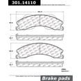 thumbnail image 1 of Disc Brake Pad Set, 1 of 2