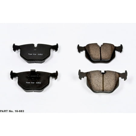 Power Stop Rear Z16 Evolution Ceramic Brake Pads 16-683