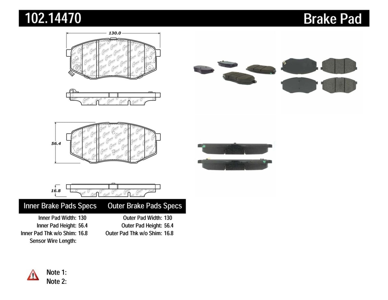 Disc Brake Pad Set