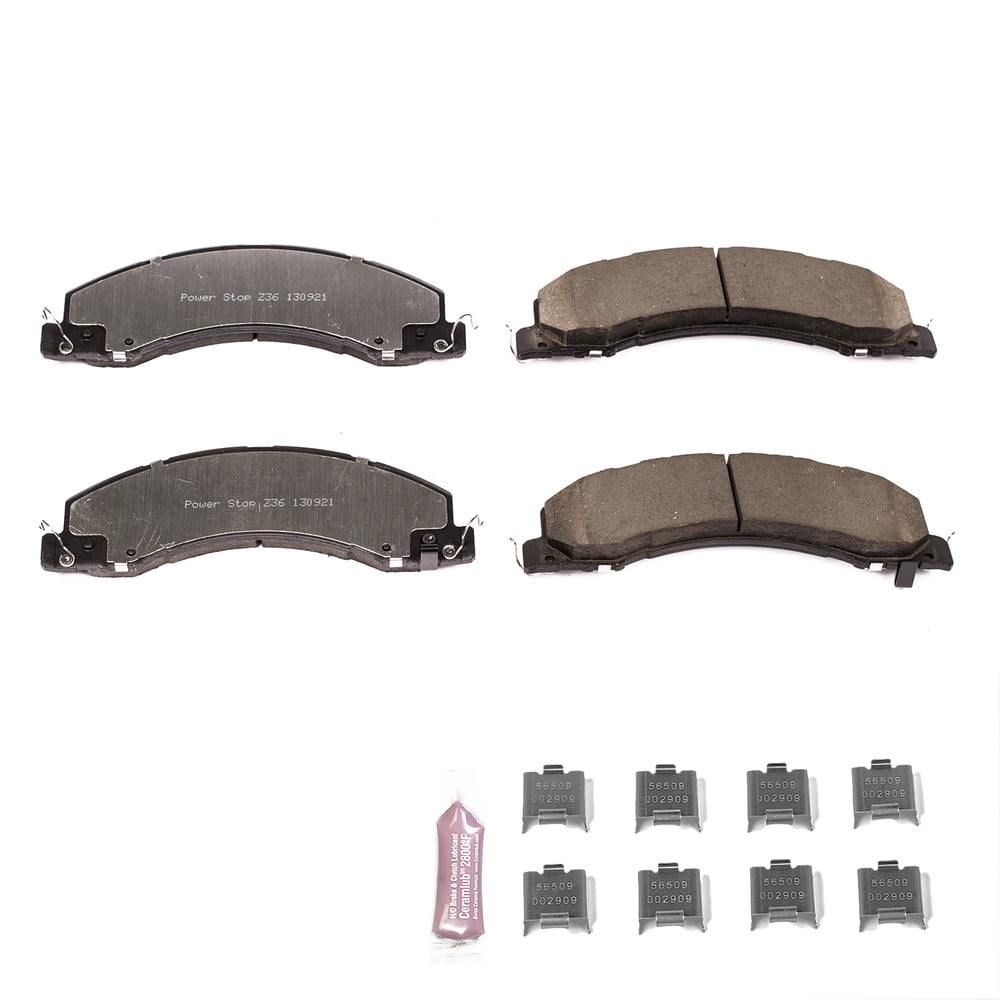 Power Stop Front OR Rear Z36 Truck & Tow Carbon-Fiber Ceramic Brake Pads Z36-1335