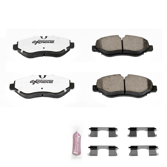 Power Stop Front Z36 Truck & Tow Carbon-Fiber Ceramic Brake Pads Z36-1316