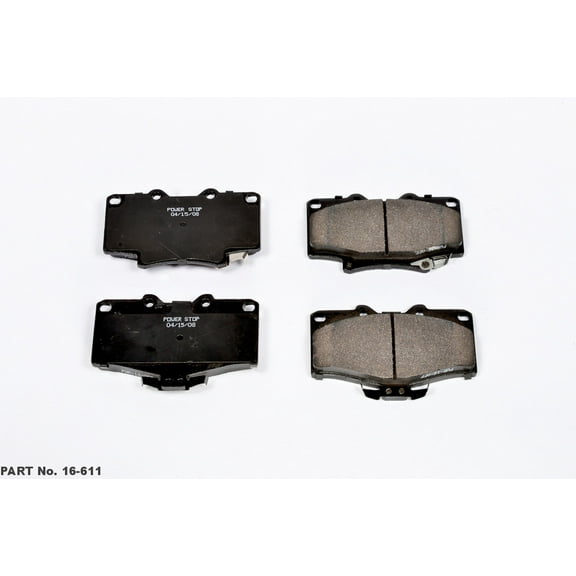 Power Stop Front Z16 Evolution Ceramic Brake Pads 16-611 1991-1995 4Runner 1993-1998 T100