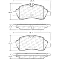 thumbnail image 1 of Disc Brake Pad Set, 1 of 5