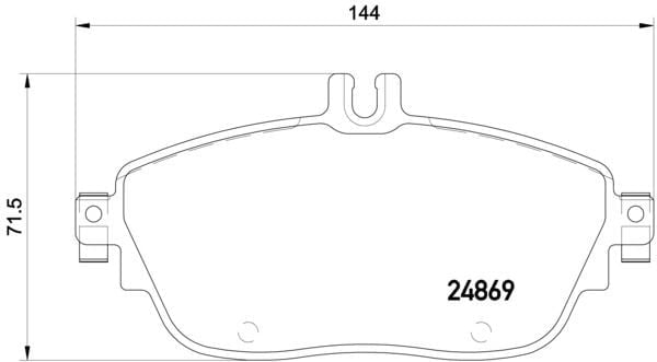 Pagid 355019721 Disc Brake Pad