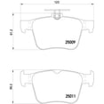 thumbnail image 1 of Pagid 355020261 Disc Brake Pad, 1 of 1
