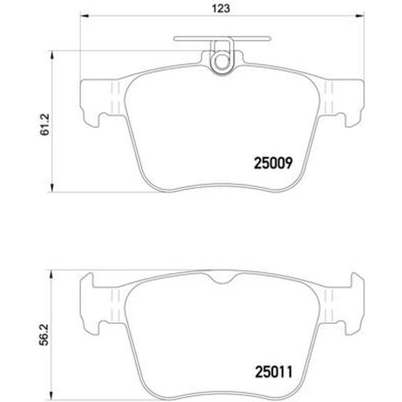Pagid 355020261 Disc Brake Pad