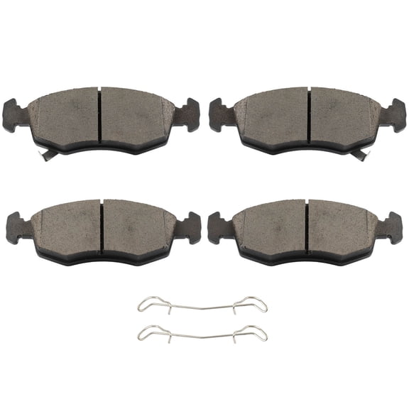Disc Brake Pads Kit 4PCS ECCPP Front D1568-8777 Compatible For 2012-2019 For Fiat For 500