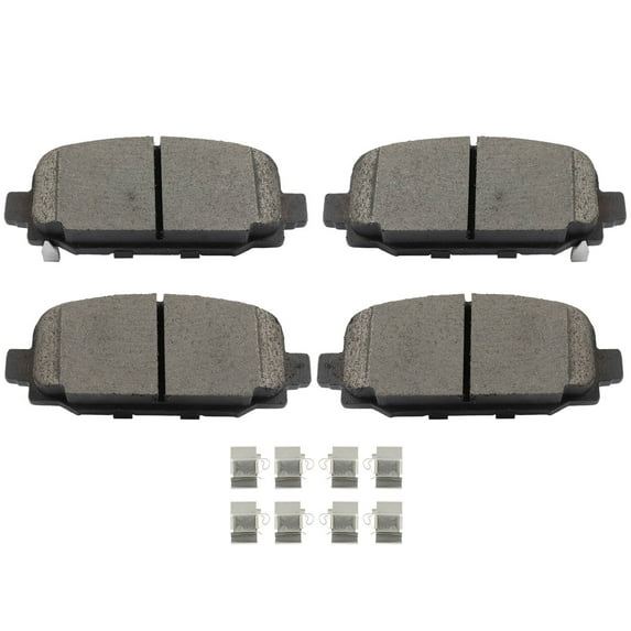 Disc Brake Pads Kit 4PCS ECCPP Rear D2081-9317 Compatible For 2017-2023 For Jeep For Compass