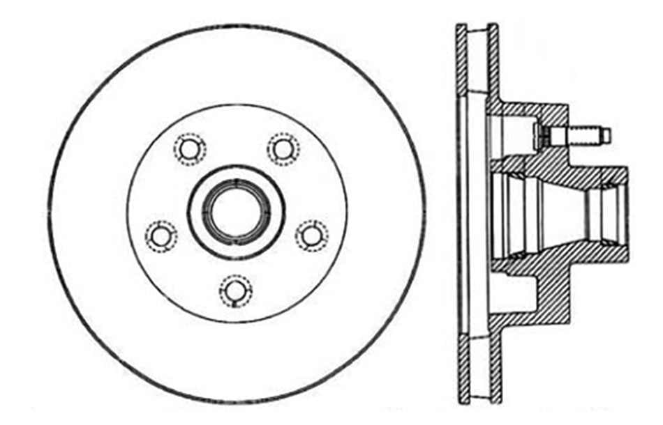 Disc Brake Rotor Fits select: 1977-1979 FORD THUNDERBIRD, 1977-1979 FORD LTD