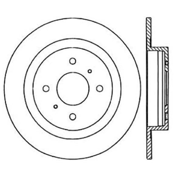 Disc Brake Rotor Fits select: 1985 NISSAN 300ZX, 1984 DATSUN 300ZX