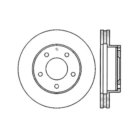 Disc Brake Rotor Fits select: 1992-1993 MAZDA MPV