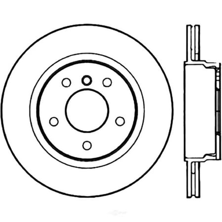 Disc Brake Rotor Fits select: 2001-2006 BMW 325, 2000 BMW 323