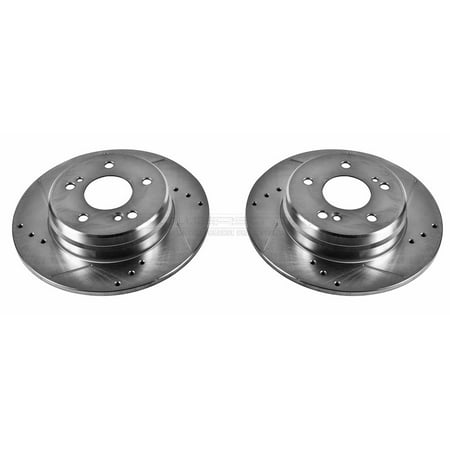 Disc Brake Rotor Set Fits select: 1996-2007 MERCEDES-BENZ C, 2005 CHRYSLER CROSSFIRE