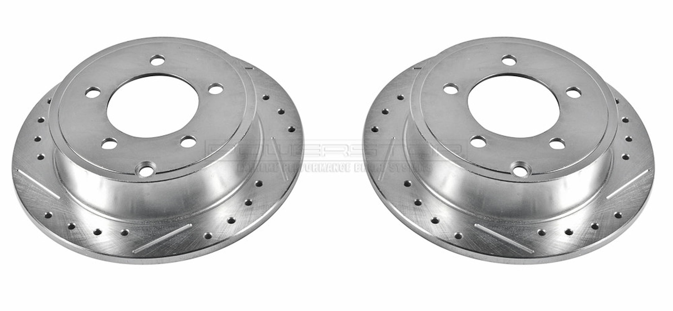Power Stop AR8370XPR Evolution Drilled & Slotted Rotors -Rear