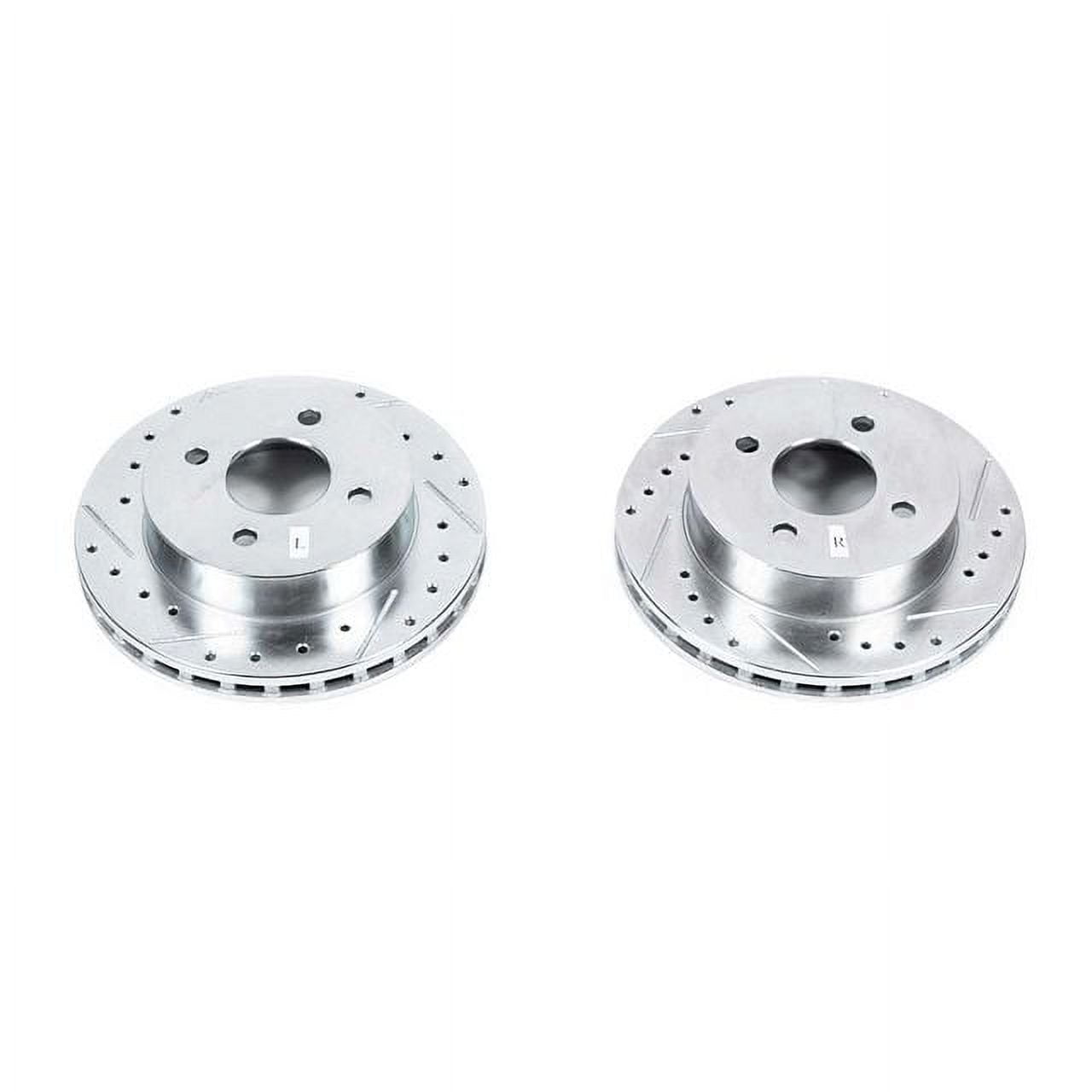 Power Stop AR8123XPR Evolution Drilled & Slotted Rotors -Rear