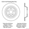 thumbnail image 1 of Disc Brake Rotor, 1 of 5