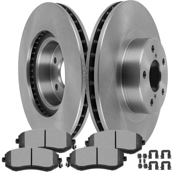 Disc Brake Rotors Pads Kit 6PCS ECCPP Front D1539-7880 31059 compatible for 2013-2016 For Subaru For BRZ|2011-2016 For Subaru For Impreza