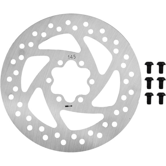 Disc Brake for Rotor, 145mm Bike Disc Brake for Rotor with 6 Bolts Fit for Road Bike Mountain Bike for VSETT 10+ Electric Scooter