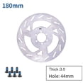 thumbnail image 1 of Disc Brake rotor 180/203MM 6 Hole for ebike Scooter e-Bike 3MM thickened, 1 of 8