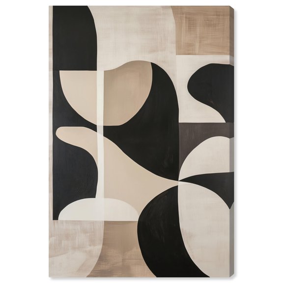 Disc Dynamics Canvas Geometric Abstract by Art Remedy, Gallery Wrapped, 10 x 15