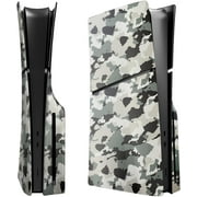 Disc Edition Cover Plates for PS5 Slim Console, Shell Panels Compatible with Playstation 5 Slim Accessories Protective Replacement Faceplate Camouflage