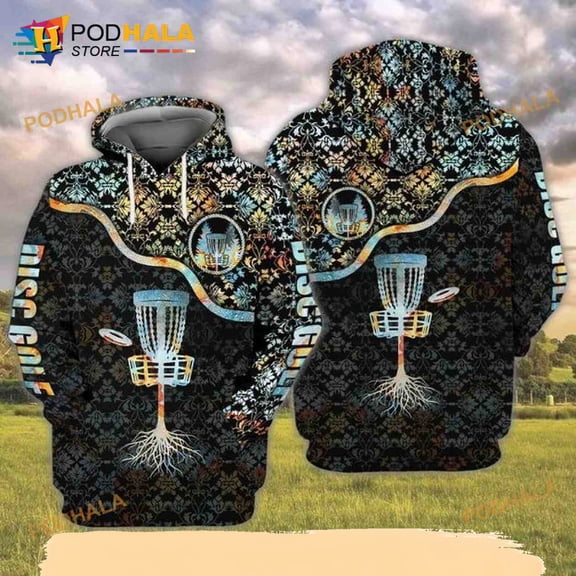 Disc Golf 3D Hoodie T-Shirt For Women Men