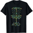 thumbnail image 1 of Disc Golf Basket Cool Disc Golf Frisbee Golfer Xmas Gift T-Shirt, 1 of 5