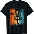 thumbnail image 1 of Disc Golf Clothing for Men Vintage Retro Vintage Frisbee T-Shirt, 1 of 4