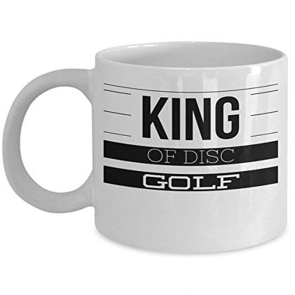 Disc Golf 11 oz Coffee Mug - Sports Enthusiast Gift White Ceramic