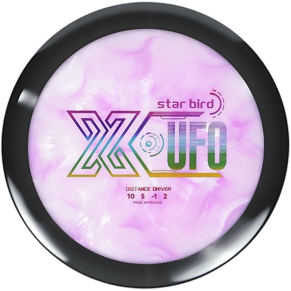 Disc Golf Driver, 170-180g, PDGA-Certified, Suitable for Windy and Ultra Stable tee Shots, Ultra Stable Long Distance Driver