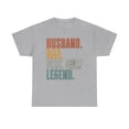 thumbnail image 1 of Disc Golf Husband Dad Shirt Gifts Tshirt Tee Crew Neck, 1 of 2