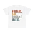 thumbnail image 1 of Disc Golf Husband Dad Shirt Gifts Tshirt Tee Crew Neck, 1 of 2