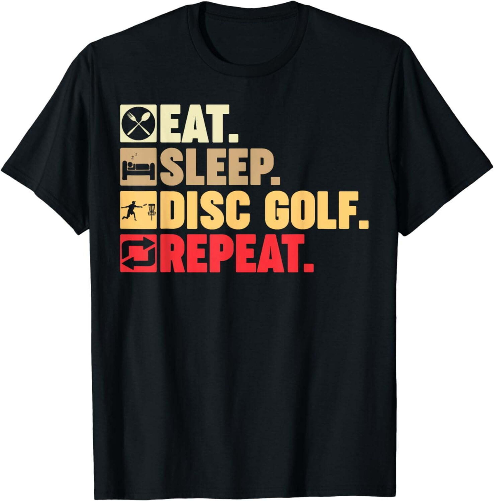 Disc Golf Lover Tee Time Enthusiast, Family Man, and Humorous Tee