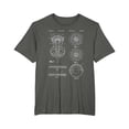 thumbnail image 1 of Disc Golf Patent Illustration T-Shirt for Frisbee Players and Golf Enthusiasts, 1 of 5