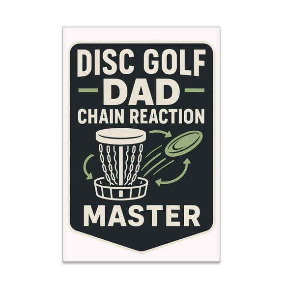 Disc Golf Poster - Wall Decor for Man Caves
