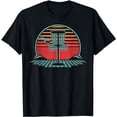 thumbnail image 1 of Disc Golf Retro Vintage 80s Style T-Shirt, 1 of 5