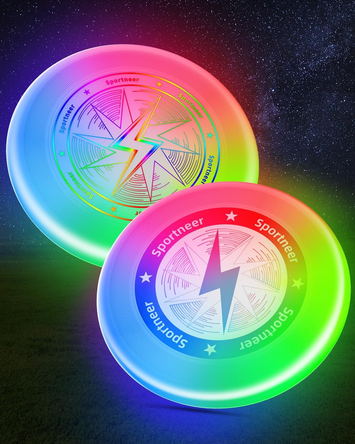 Disc Golf Set - Disc Golf Starter Set 6 Piece Set with Putter, Mid ...