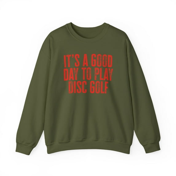 Disc Golf Sweatshirt Gifts Crew Neck Shirt Long Sleeve Unisex