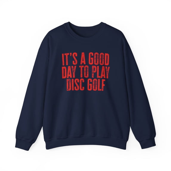 Disc Golf Sweatshirt Gifts Crew Neck Shirt Long Sleeve Unisex
