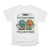 Disc Golf You Find Some You Lose Some T-Shirt Tee Gift For Him Merch For Her Apparel For F