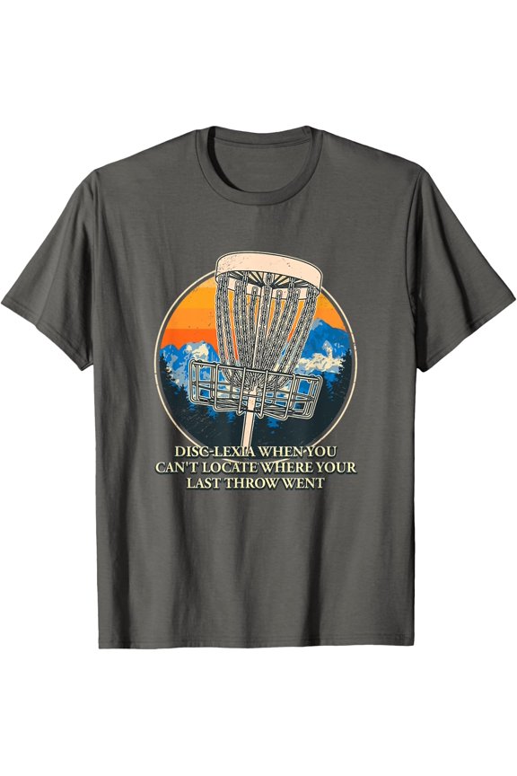 Disc-Lexia Disc Golf Memes Golfer Trend Dad Jokes T-Shirt