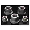 thumbnail image 1 of 2-Piece Wedge Lock Nut, 1/2"-13, Steel, Grade 8, Zinc Plated, 50 PK, 1 of 1