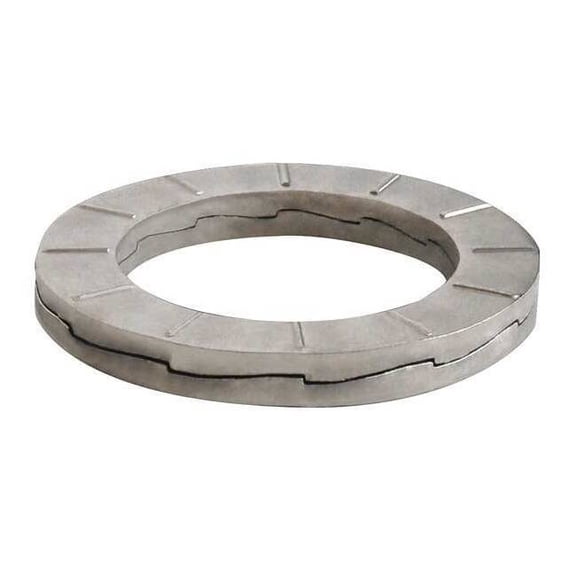 Wedge Lock Washer, For Screw Size 7/8 in Stainless Steel, Plain Finish, 50 PK