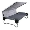 thumbnail image 1 of Disc-O-Bed Elevated Dog Bed with Canopy, Grey, Medium, 1 of 6