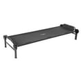 thumbnail image 1 of Disc-O-Bed Single Cot, Portable Sleep Solution for Tents & Cabins, Black, Large, 1 of 12