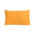 thumbnail image 1 of Disc-O-Bed Lightweight Travel Pillow, Packable with Washable Cover, Orange, 1 of 6